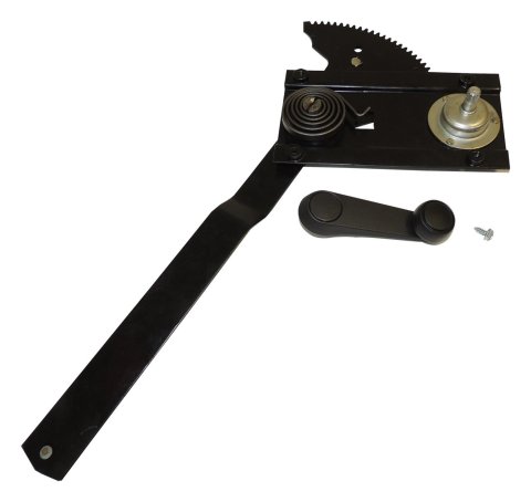 Crown Automotive Window Regulators 55074991K Regulator, Manual, Jeep, Driver Side Front, Full Steel Door, Each