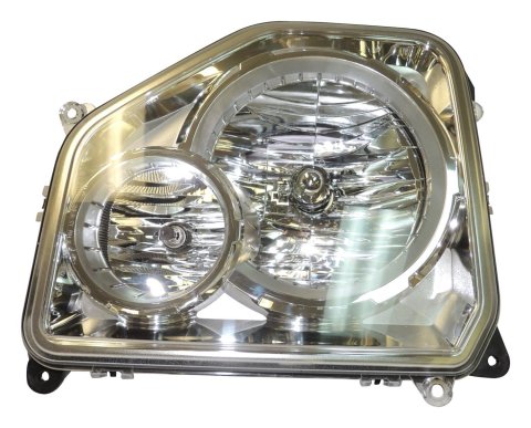 Crown Automotive Headlight Assemblies for 2008-2012 LIBERTY - 55157338AE Assembly, Passenger Side, OEM Style, Clear Lens, Jeep, Each