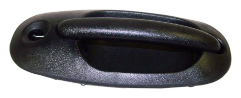 Crown Automotive Inside Door Handles QJ98SJM Handle, Exterior, Plastic, Black, Chrysler, Dodge, Plymouth, Rear, Each