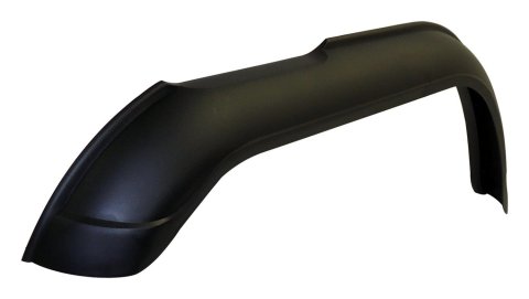 Crown Automotive Fender Flares J5455071 Flare, Driver Side Front, ABS Plastic, Black, 2.50 in. Flare Width, Jeep, Each