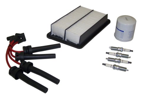 Crown Automotive Vehicle Maintenance Tune-Up Kits for 2003-2006 WRANGLER - TK-43 Spark Plugs, Tune-Up, Plug Wires, Air Filter, Oil Filter, Jeep, 2.4L, Kit