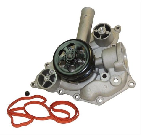 Crown Automotive Water Pumps 4792838AB Pump, Standard-volume, Aluminum, Natural, Chrysler, Dodge, Jeep, 5.7L, 6.1L, Each