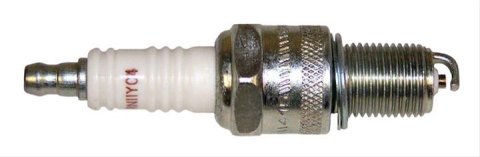 Crown Automotive Spark Plugs for 1990-1994 LEBARON, 1988 NEW YORKER, 1990 TC MASERATI - 4318131 Plug, RN11YC4, Copper Plus, 14mm Thread, .750 in. Reach, Projected Tip, Resistor, Jeep, Each
