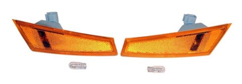 Crown Automotive - Marker Light Assemblies for 2008-2012 LIBERTY 57010213K Side Set, Front Side Set 08-12 Jeep KK Liberty; Incl. Bulbs & Connectors