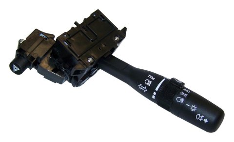 Crown Automotive Multi-Function Switches for 1999-2004 GRAND CHEROKEE - 56042300AG Turn Signal Switch, Multi-Function, Labeled, Plastic, Black, Jeep, Each