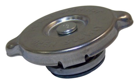 Crown Automotive Radiator Caps J3239375 Cap, Round, 13 psi Maximum Pressure, Steel, Natural, Jeep, Each