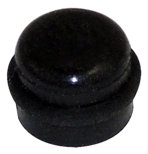 Crown Automotive Brake Bleeder Screw Caps 5093278AB Cap, Left or Right, Varies w/ Application, Black, Metal,