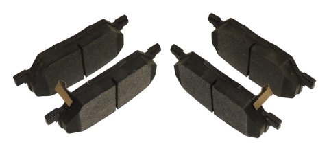 Crown Automotive Brake Pads for 2016-2018 500X, 2015-2018 RENEGADE - 68289634AA Pads, Semi-metallic, Rear, Fiat, Jeep, Set