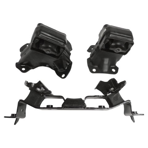 Crown Automotive Motor Mount Kits 52090296K Engine Kit for 2005-2010 Jeep WK Grand Cherokee & XK Commander w/ 3.7L