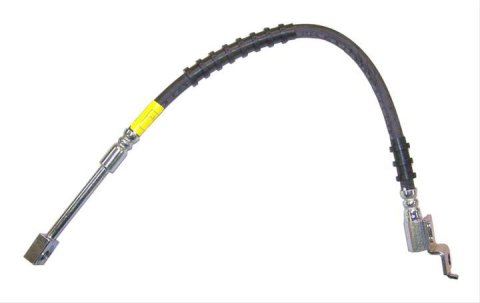 Crown Automotive Brake Hoses 52002849 Hose, Assembled, Rubber, 19.19 in. Length, Driver Side Front, Jeep, Each