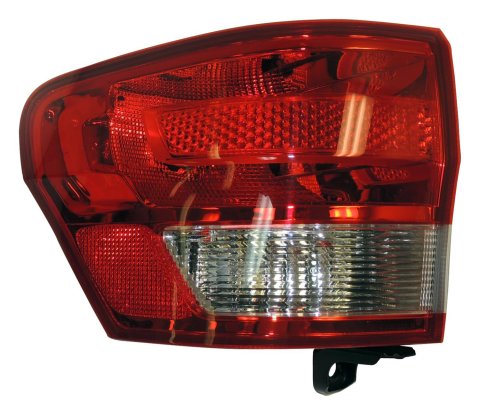 Crown Automotive Taillight Assemblies for 2011-2013 GRAND CHEROKEE - 55079421AF Assembly, OEM Style Replacement, Incandescent, Driver Side, Jeep, Each