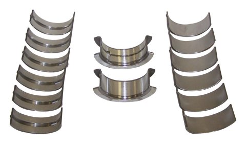 Crown Automotive Main Bearings 83507079K Bearings, Stock Size, Bi-metal, Jeep, 4.0L, Set