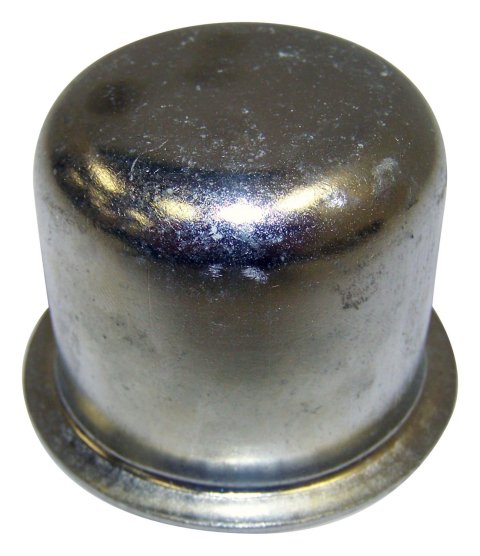 Crown Automotive Brake Dust Caps J5362283 Cap, Steel, Zinc Plated, Jeep, Willys, Each