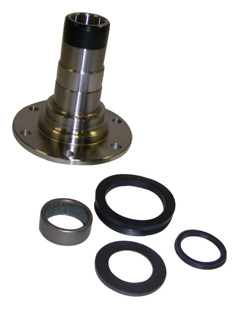 Crown Automotive Spindles J8128147 Spindle, Steel, Natural, Stock Ride Height, Dana 30, Jeep, Each