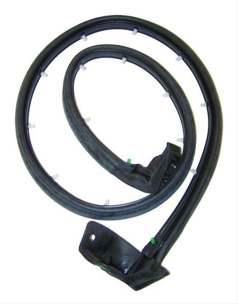 Crown Automotive Weatherstripping Seals for 1997-2006 WRANGLER - 5017010AB Weatherstrip, Door Seal, Half Door, Right, Jeep, Each