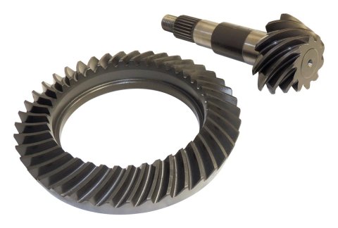 Crown Automotive Ring and Pinion Gears D44JK410R & Pinion, & for 07-18 Jeep JK Wrangler w/ Dana 44 Rear Axle; 4.10 Ratio