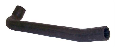 Crown Automotive Radiator Hoses for 1997-2002 WRANGLER - 52028266 Hose, Upper, Rubber, Black, 1 1/4 in. Ends, 19 in. Length, Jeep, 2.5L, Each