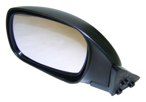 Crown Automotive Side View Mirrors for 1997-2001 CHEROKEE - 55154947AC Mirror, Replacement, Driver Side, Manual, Flat, Black Housing, Jeep, Each