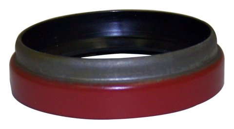 Crown Automotive Axle Seals 83503504 Seal, Steel/Rubber, Black/Red, 2.12 in. Outside diameter, Front, Dana 30, Jeep, Each