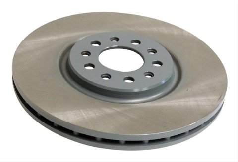 Crown Automotive Brake Rotors 4779884AC Rotors, Solid Surface, Steel, Natural, Front, Chrysler, Jeep, Each
