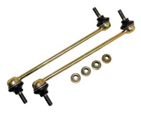 Crown Automotive Sway Bar End Links 68224731K Front Link Set for 2014-2021 Jeep KL Cherokee w/o Trailhawk Package