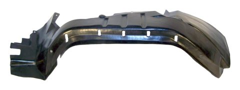 Crown Automotive Fender Liners for 1997-2001 CHEROKEE - 55175897AE Liner, Front Driver Side, Plastic, Black, Jeep, Each