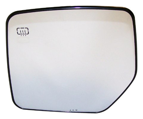Crown Automotive Replacement Mirror Glass for 2007-2017 PATRIOT - 68003721AA Glass, Replacement, Side View Component, Driver Side, Heated, Jeep, Each