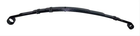 Crown Automotive Leaf Spring Assemblies 4886185AA Spring, Rear, Heavy-duty, Black, Jeep, Each