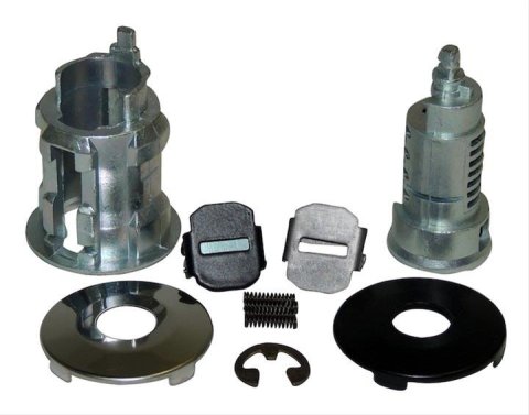 Crown Automotive Door Lock Cylinder Kits 4864651 Cylinder, Chrysler, Dodge, Jeep, Each