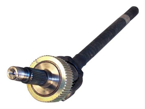 Crown Automotive Direct-Fit Axle Shaft Assemblies 4874307 Assembly, Front Inner and Outer, Driver Side, 27-spline, Steel, Dana 30, Jeep, Each