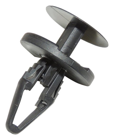 Crown Automotive Fasteners 6508863AA Trim Fastener, Exterior, Push Pin Style, Plastic, Black, 6.5mm x 17.5mm, Each