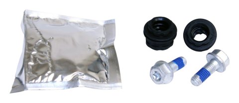 Crown Automotive Brake Caliper Bolts and Pins for 2018 500L, 2016-2018 500X, 2015-2018 RENEGADE - 68263133AA Bolt, Rear, Steel, Zinc Plated, Fiat, Jeep, Kit