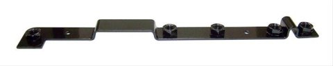 Crown Automotive Frame Reinforcement Plates 52001174 Plate, Rear, Passenger Side, Steel, Black, Jeep, Each