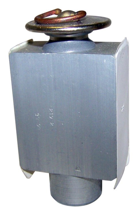 Crown Automotive Air Conditioning Expansion Valves for 1984-1990 CHEROKEE, 1986-1990 COMANCHE - 56000212 Valve, Aluminum, Natural, Jeep, Each