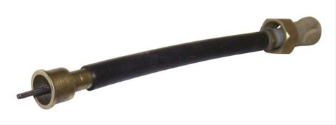 Crown Automotive Speedometer Cables for 1990 CHEROKEE, COMANCHE - 53009001 Cable, Upper Cable Only, Female Threads, Black Plastic Jacket, Jeep, Each