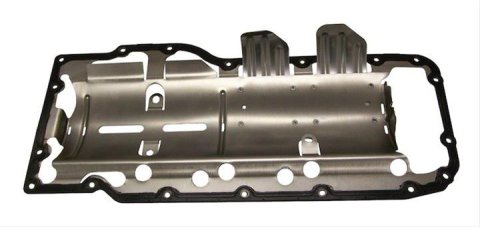 Crown Automotive Oil Pan Gaskets for 2006-2009 COMMANDER, 1999-2009 GRAND CHEROKEE - 53020675AE Gasket, Rubber/Steel, Chrysler, Dodge, Jeep, Ram, 4.7L, Each