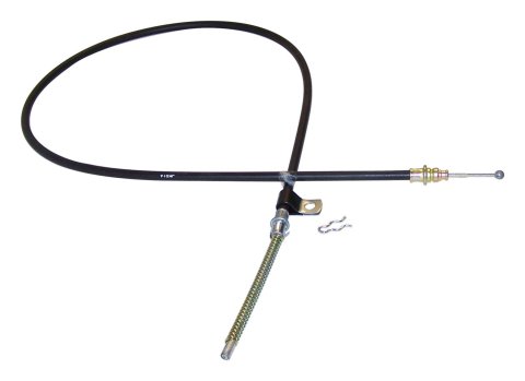 Crown Automotive Parking Brake Cables J3233904 Cable, Right Rear, Black Plastic Jacket, 60.50 in. Cable Length, Jeep, Each