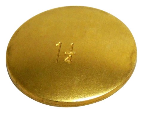 Crown Automotive Engine Block Coolant Plugs 941998 Expansion Plug, Steel, Jeep, Willys, 2.2L, Each