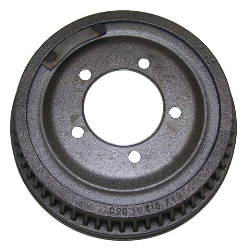 Crown Automotive Brake Drums J5352476 Drum, Front, Rear, 11 in., Cast Iron, Jeep, Each