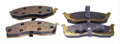 Crown Automotive Brake Pads 4882107 Pads, Semi-metallic, Front, Chrysler, Dodge, Eagle, Plymouth, Set