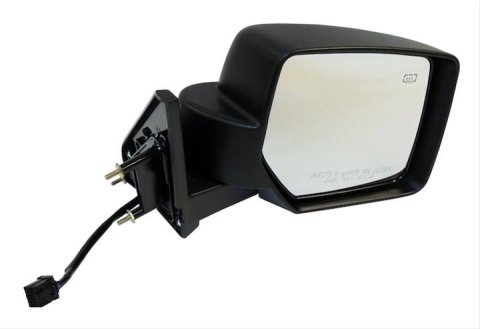 Crown Automotive Side View Mirrors for 2011-2015 PATRIOT - 5155458AK Mirrors, Replacement, View, Plastic, Black, Jeep, Each