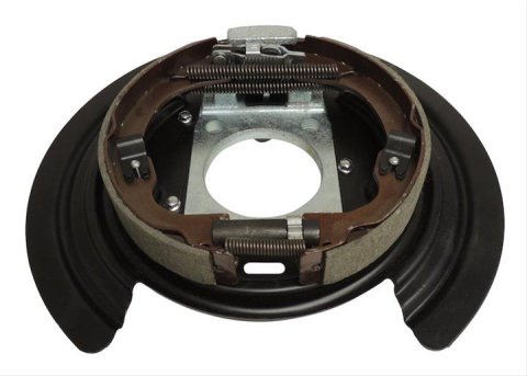 Crown Automotive Disc Brake Backing Plates 52125175AA Plates, Rear, Steel, Black, Jeep, Dodge, Each