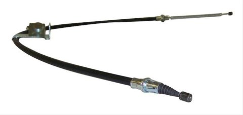 Crown Automotive Parking Brake Cables 52007588 Cable, Left Rear, Black Plastic Jacket, 45.00 in. Cable Length, Jeep, Each