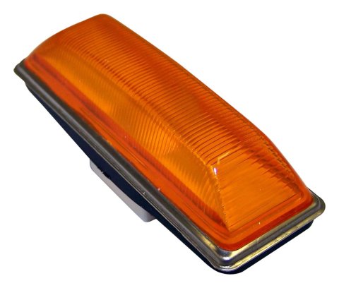 Crown Automotive Parking Light Assemblies for 1984-2001 CHEROKEE, 1994-1996 GRAND 1987-1995 WRANGLER - 55055014 Side Marker Lamp, Amber Lens, European Models Only, Jeep Wrangler and Cherokee, Driver or Passenger Side, Each