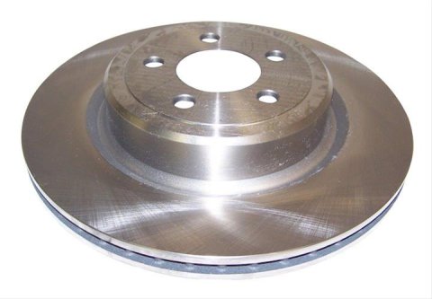 Crown Automotive Brake Rotors for 2006-2010 300, CHARGER, 2006-2008 MAGNUM - 4779438AB Rotors, Solid Surface, Steel, Natural, Rear, Chrysler, Dodge, Each