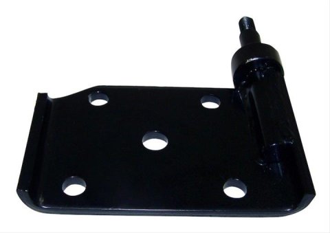 Crown Automotive Leaf Spring Mounting Plates for 1987-1995 WRANGLER - 52040348 Plate, Steel, Black, Right Front Spring, Jeep, Each