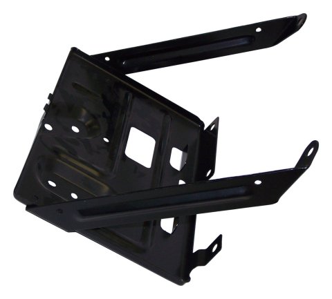 Crown Automotive Battery Trays for 1991-1995 WRANGLER - 55345013 Tray, Steel, Black Powdercoated, 9.00 in. Width, 12.50 in. Length, Jeep, Each