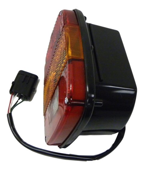 Crown Automotive Taillight Assemblies for 1997-2006 WRANGLER - 55155624AC Assembly, OEM Style Replacement, Incandescent, European, Jeep, Each