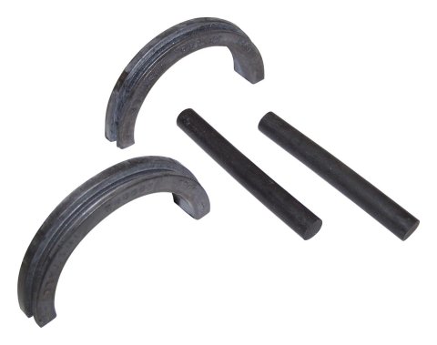 Crown Automotive Crankshaft Seals 800093K Seal, Rear, Rubber, Jeep, Willys, 2.2L, Replaces 2-Piece Molded Seal Only, Each