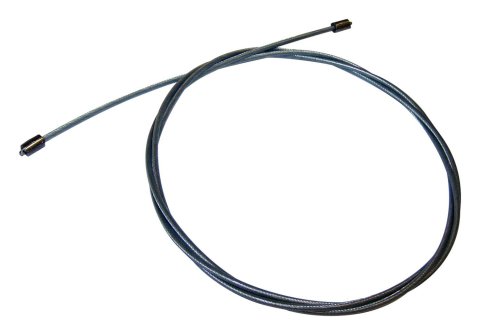 Crown Automotive Parking Brake Cables J5355333 Cable, Intermediate, Black Plastic Jacket, 80.75 in. Cable Length, Jeep, Each